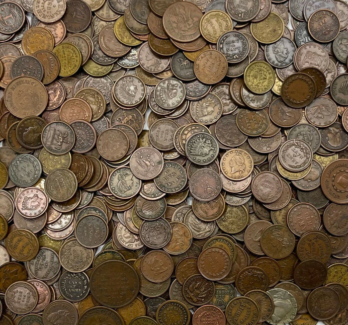 (1) 1861-1865 UNION CIVIL WAR TOKEN ~ GENUINE AUTHENTIC ~ ESTATE LOT SALE!