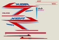 1994 Polaris XCR 600 Decal Kit