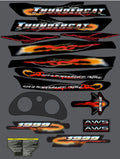 2001 Arctic Cat Thundercat Decal Kit