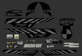 2004 F6 Firecat Arctic Cat Decal Kit