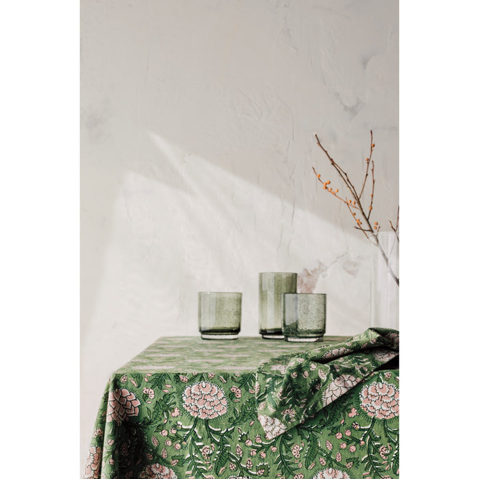 Bubbled Glass 12 oz - Agave - Nested Designs