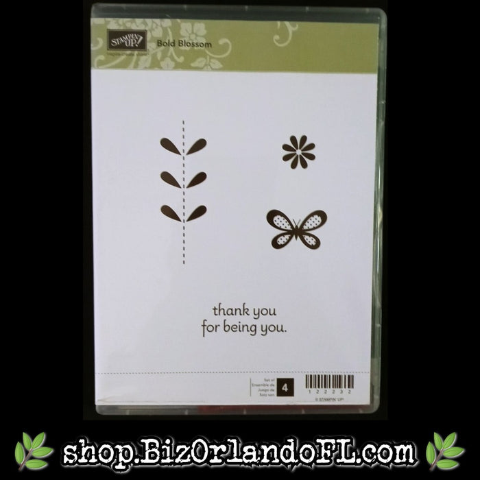 ARTS AND CRAFT SUPPLIES: Bold Blossom Stamp Set (Stampin' Up!)