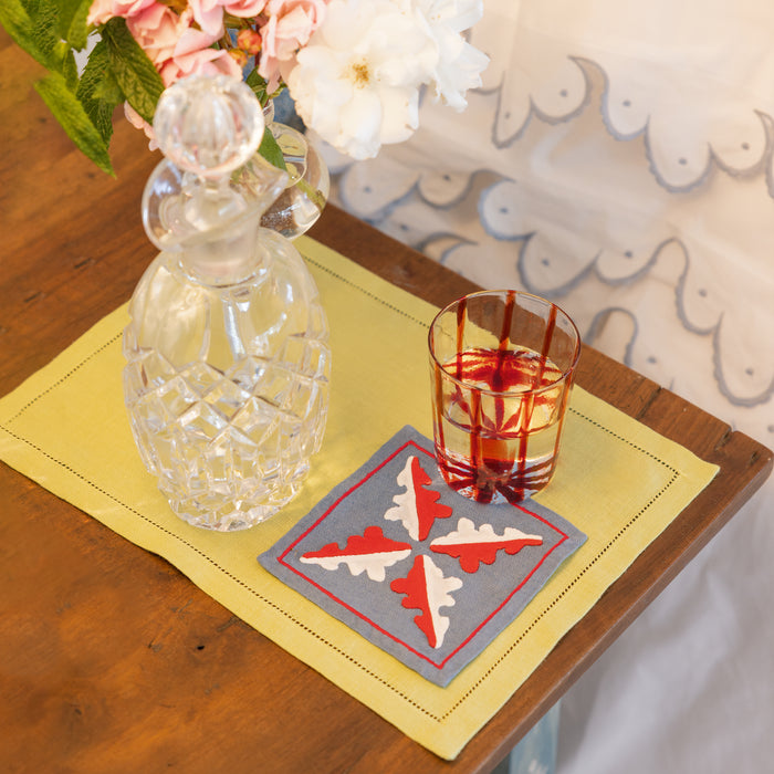 Bed Side Table Lime Liner