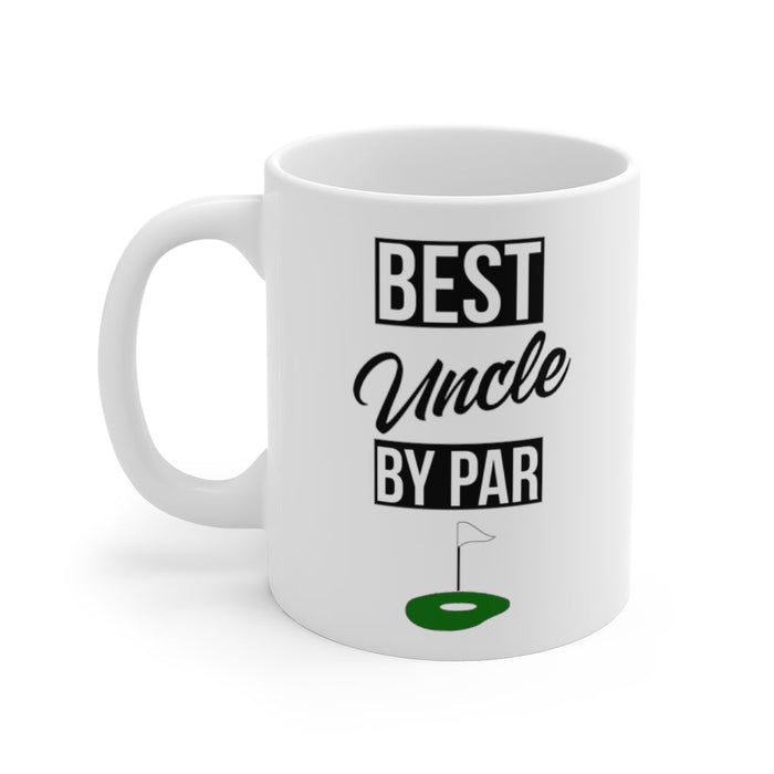 BEST UNCLE BY PAR Mug 11oz/15oz Golf Silly Gift Shipping Included