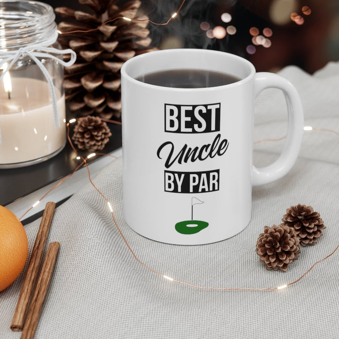 BEST UNCLE BY PAR Mug 11oz/15oz Golf Silly Gift Shipping Included