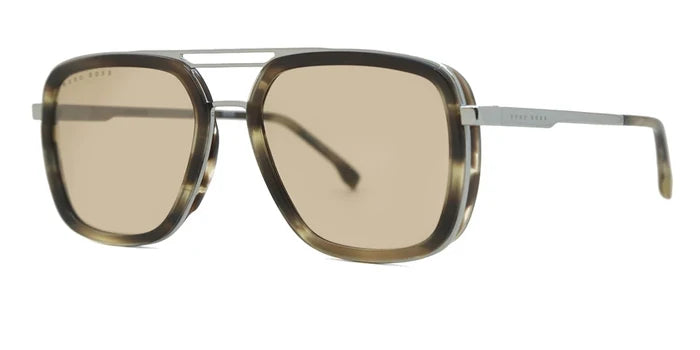 Beige Horn/Brown / 55
