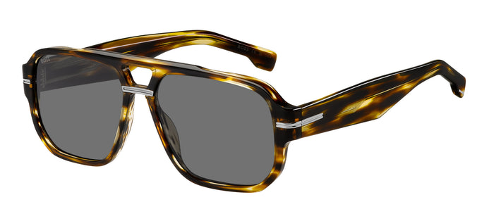 Striped Brown/Grey Antireflex / 57