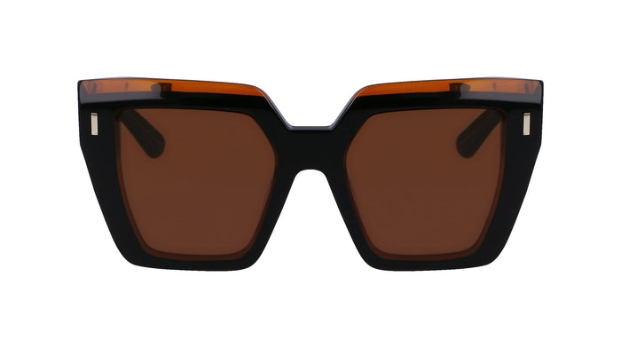 Calvin Klein CK23502S Black Charcoal/Brown #colour_black-charcoal-brown