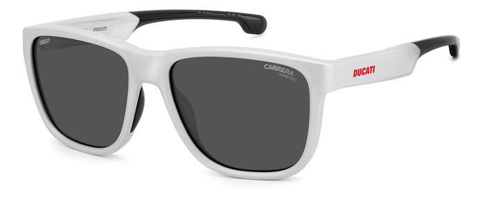 Matte White/Grey / 57