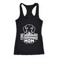 Dachshund Mom Ladies Racerback Tank Multi Colors Free Shipping
