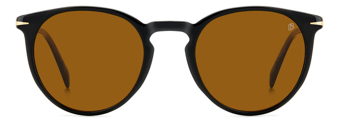 David Beckham DB1139/S Black Striped Brown/Brown #colour_black-striped-brown-brown