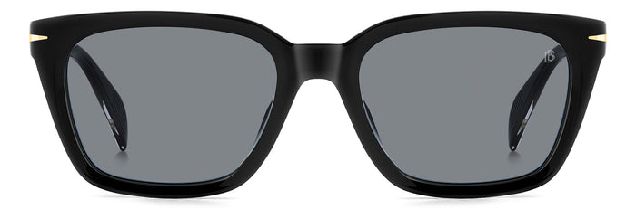 David Beckham DB7135/F/S Black-Gold/Grey #colour_black-gold-grey