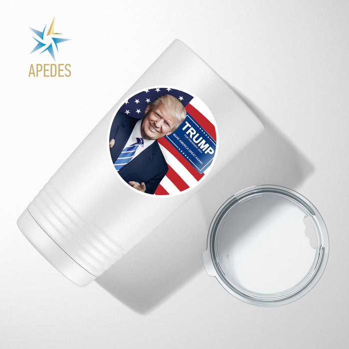 Donald Trump 2024 President USA Stainless Steel Tumbler 20 OZ