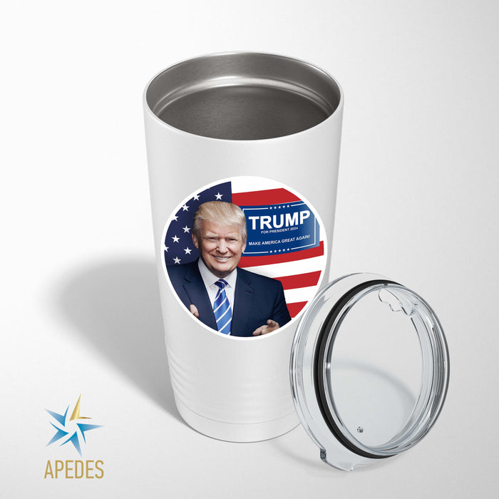 Donald Trump 2024 President USA Stainless Steel Tumbler 20 OZ