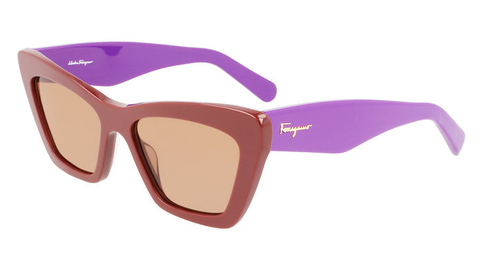 Dark Brown-Violet/Brown / 55