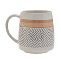 Geo Patterned Cone Mug - Nested