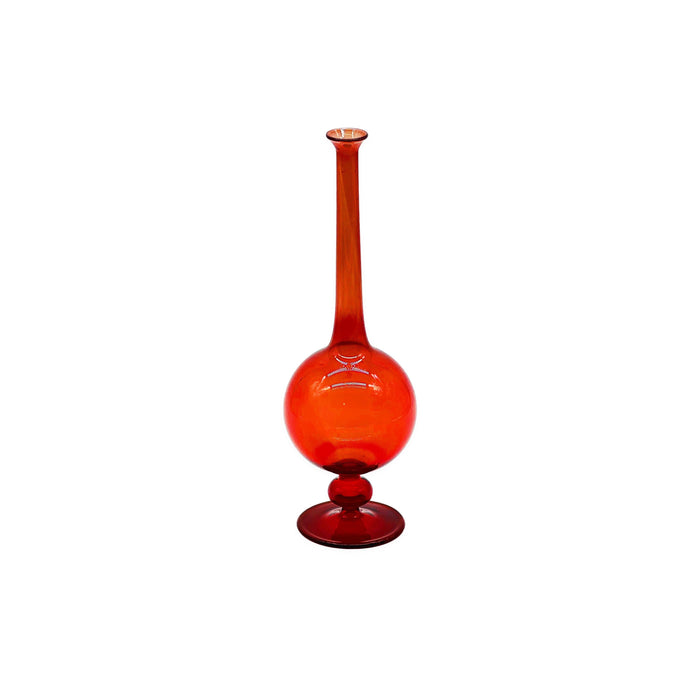 Gio Crystal Vase - Red-Julia B. Casa