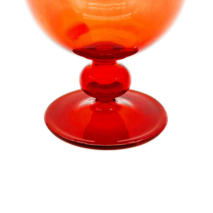 Gio Crystal Vase - Red-Julia B. Casa