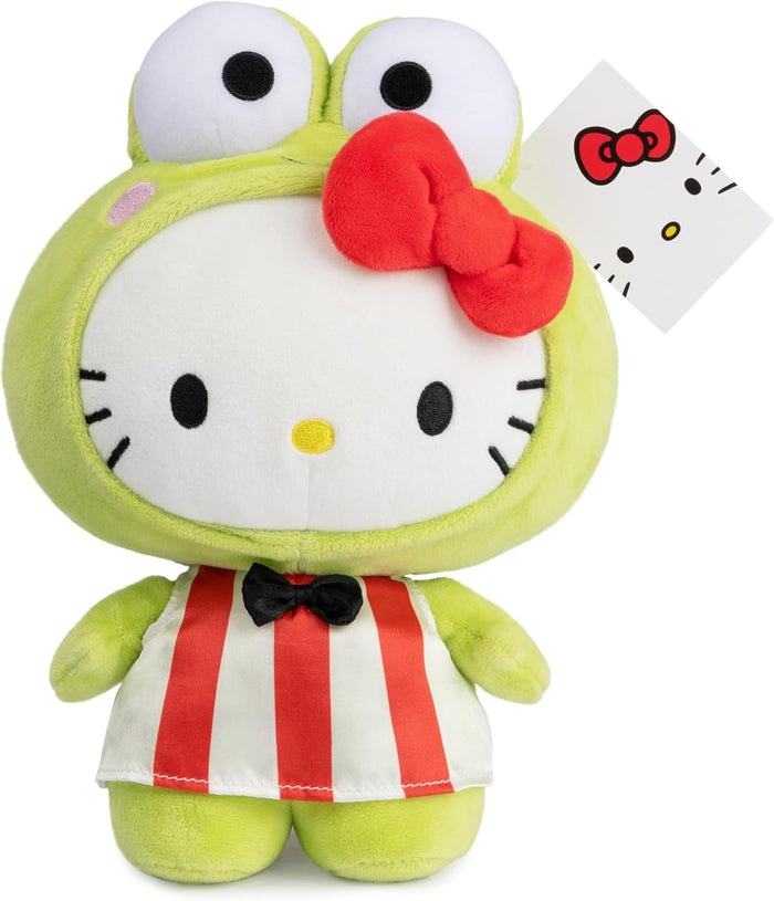 GUND-  Sanrio-  Hello Kitty Keroppi Plush