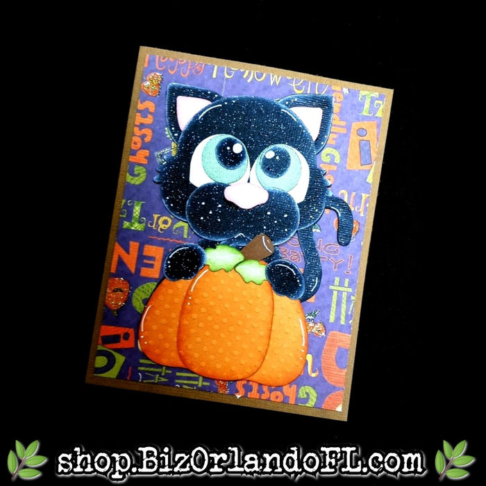 HALLOWEEN: Handmade Greeting Card by Local Artisan