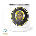 Khorugv Jesus Chistian Stainless Steel Travel Mug 13 OZ - Apedes Flags And Banners