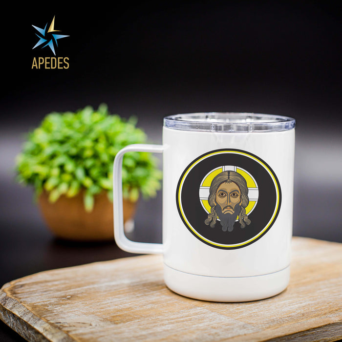 Khorugv Jesus Chistian Stainless Steel Travel Mug 13 OZ - Apedes Flags And Banners