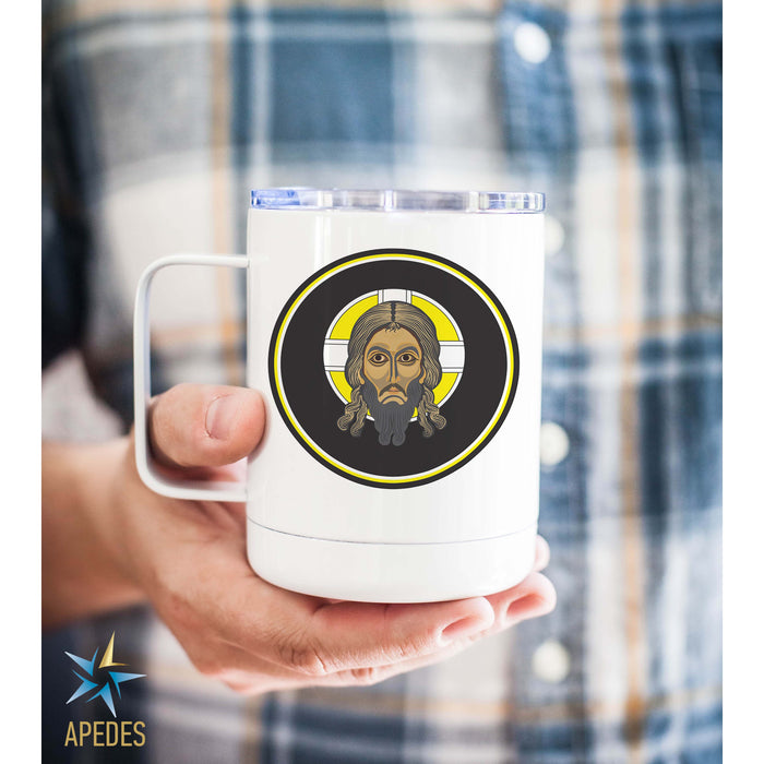 Khorugv Jesus Chistian Stainless Steel Travel Mug 13 OZ - Apedes Flags And Banners