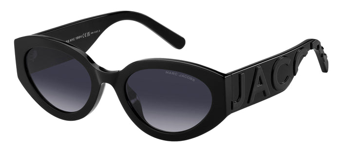 Marc Jacobs Marc 694/G/S Black Grey/Dark Grey Gradient #colour_black-grey-dark-grey-gradient