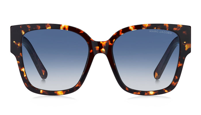 Marc Jacobs Marc 698/S Havana/Dark Blue Gradient #colour_havana-dark-blue-gradient