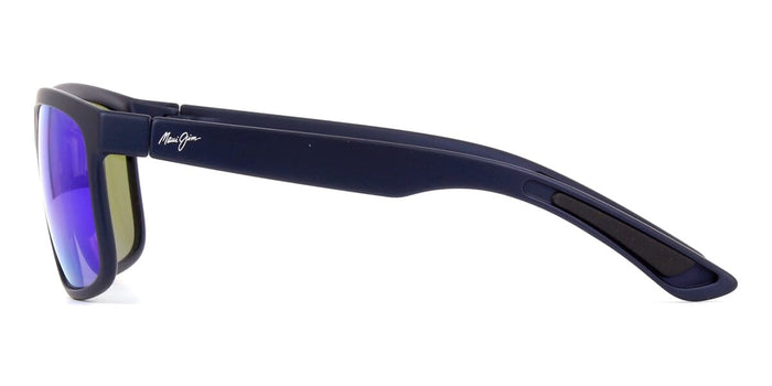 Maui Jim Huelo Polarised Sunglasses#colour_matte-blue-blue-hawaii-maui-pure
