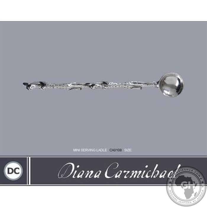 Mini Serving Ladle 19cm - Cheetah Africa Collection - Diana Carmichael-GoodiesHub
