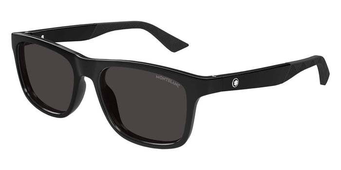 Montblanc MB0432S#colour_shiny-black-grey-with-light-mirror