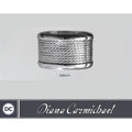 Napkin Ring Noblesse (Single) - Noblesse Collection - Diana Carmichael-GoodiesHub