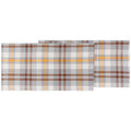 Now Designs Second Spin Plaid Maize Table Runner - Nested Designs