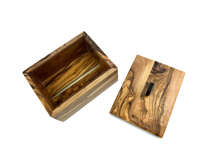 Olive Wood Jewelry Box - Nested Designs