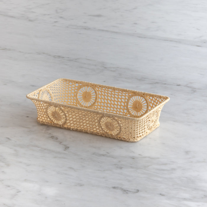 Paglia Mini Rectangular Basket