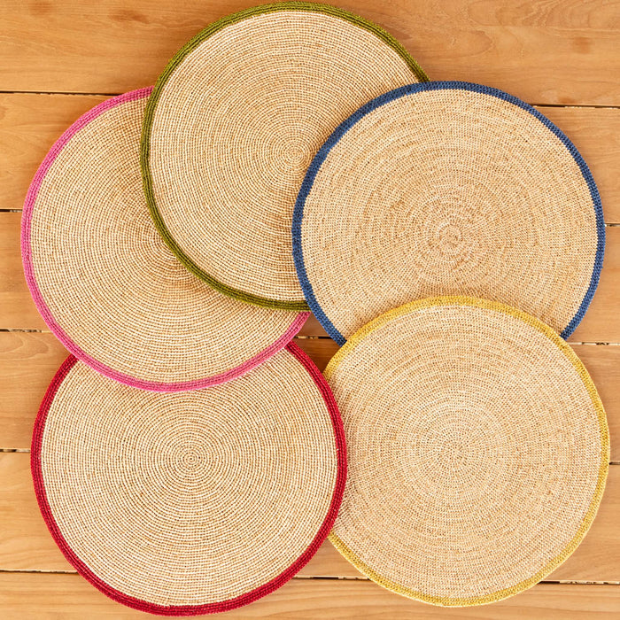 Paglia Round Placemat