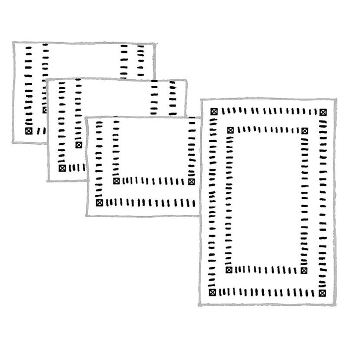 Perigueux Cocktail Napkins - set of 4