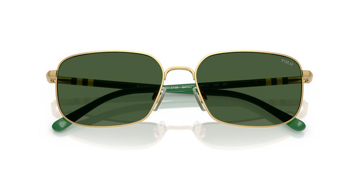 Polo Ralph Lauren PH3159 Semishiny Pale Gold/Bottle Green #colour_semishiny-pale-gold-bottle-green
