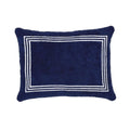 Portofino Boudoir Pillow - Navy-Julia B. Casa