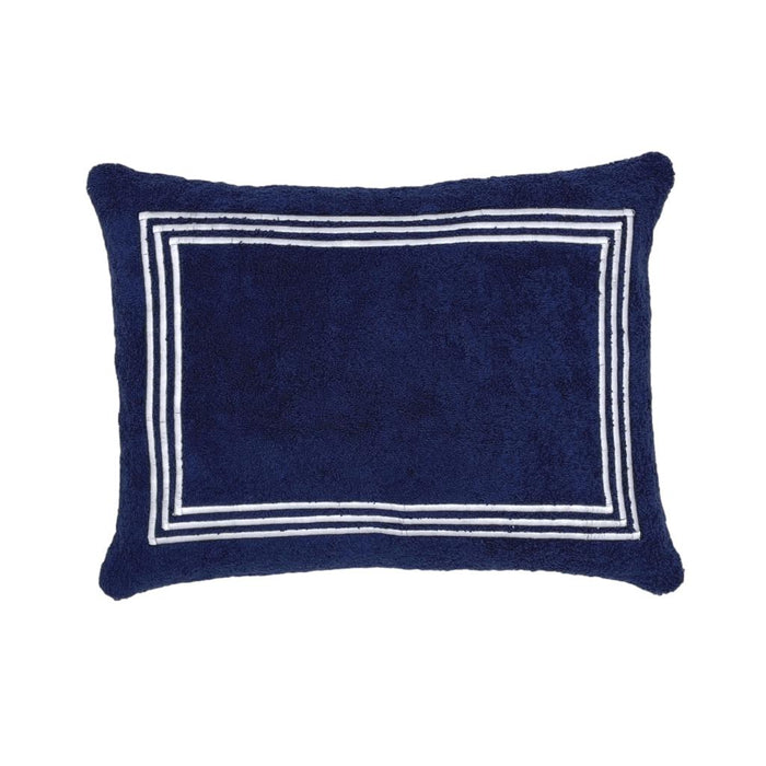 Portofino Boudoir Pillow - Navy-Julia B. Casa