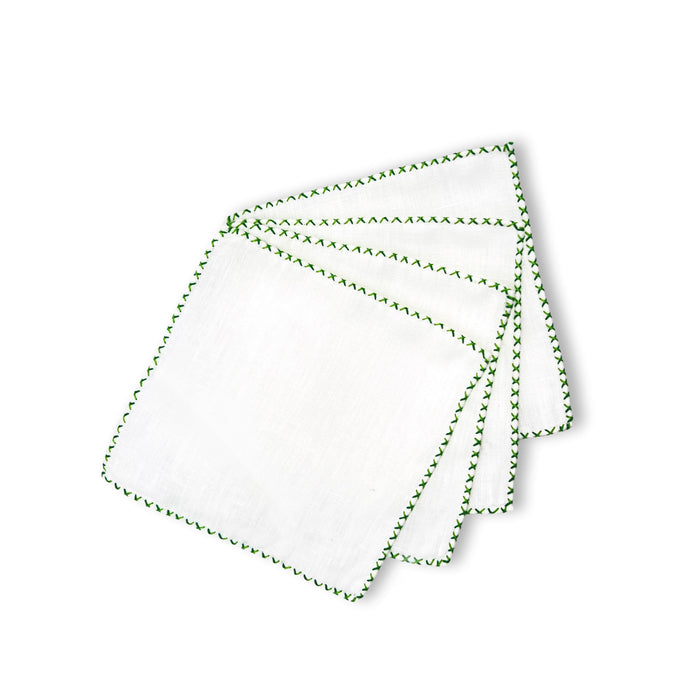 Punta Croce Coasters - Green-Julia B. Casa