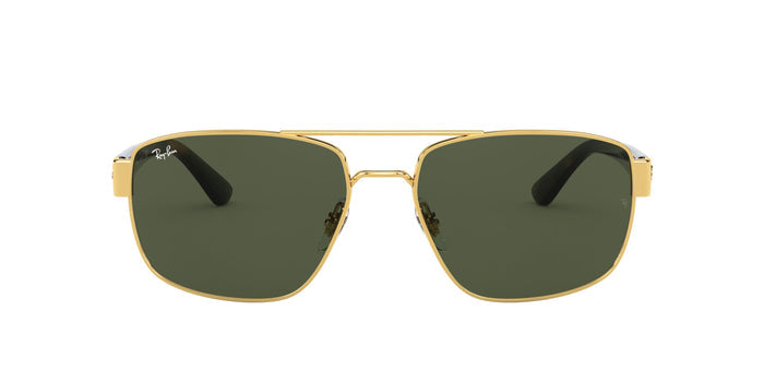 Ray-Ban RB3663 Gold-Green #colour_gold-green