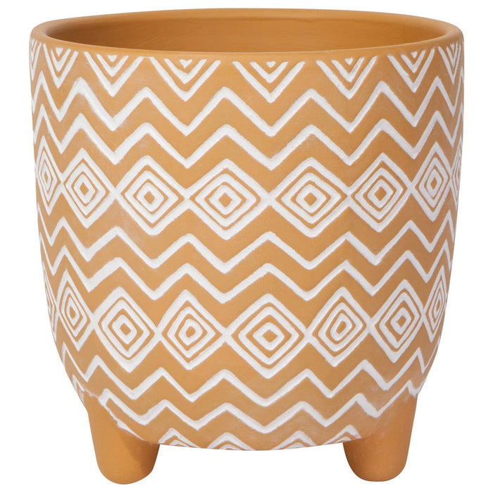 Saffron Spark Large Plant Pot - Nested Designs