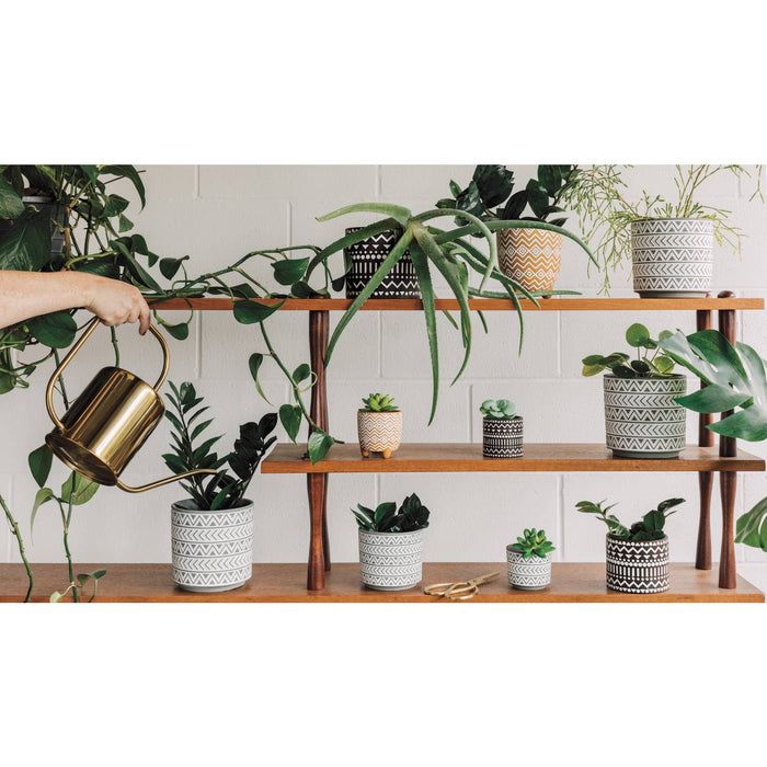 Saffron Spark Large Plant Pot - Nested Designs