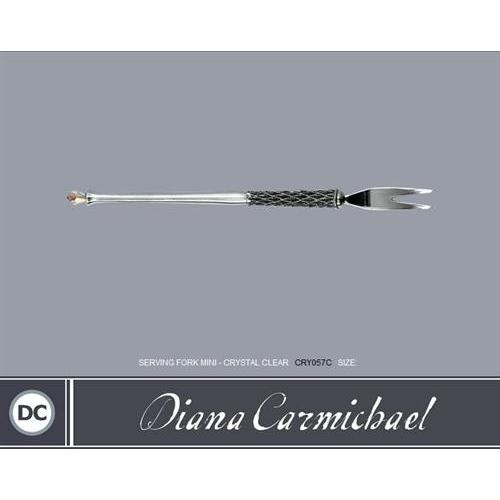 Serving Fork Mini Crystal - Crystal d'Afrique - Diana Carmichael-GoodiesHub