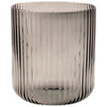 Fluted Glass 12 oz - Smoke - Nested Designs