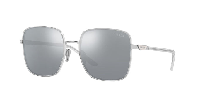 Prada SPR55Y Silver/Blue Mirror Silver #colour_silver-blue-mirror-silver