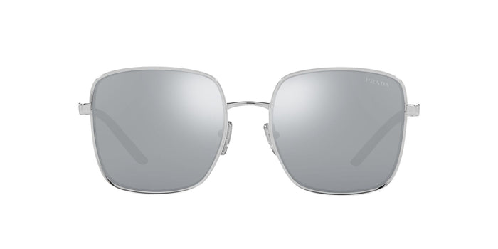 Prada SPR55Y Silver/Blue Mirror Silver #colour_silver-blue-mirror-silver
