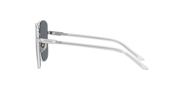 Prada SPR55Y Silver/Blue Mirror Silver #colour_silver-blue-mirror-silver